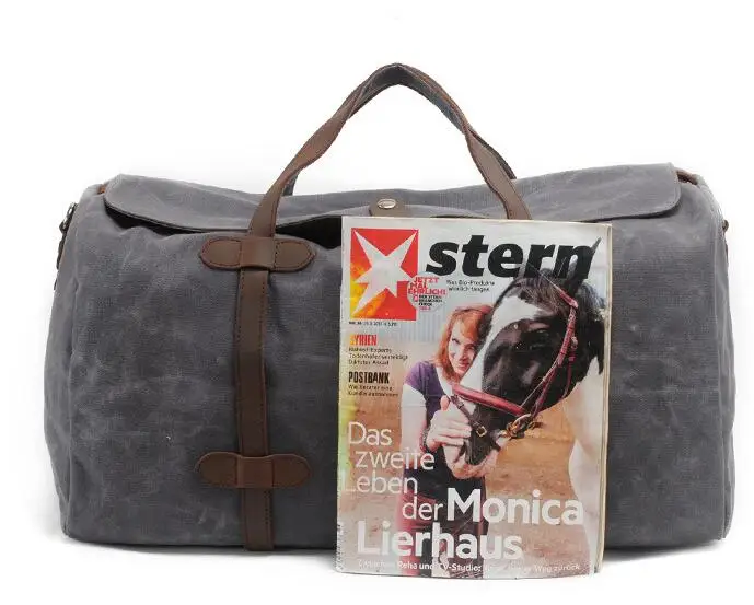 Новинка 2019 холщовые дорожные сумки для женщин и мужчин водонепроницаемые отдыха