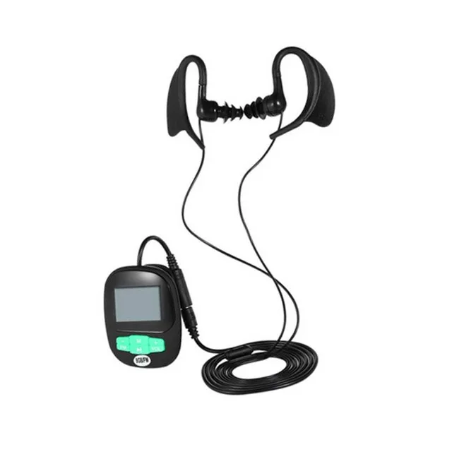 Green Новейший 4G 8GB IPX8 Дайвинг Плавание ming MP3 водонепроницаемый плеер наушники для подводного серфинга Спорт Плавание мини гарнитура FM Радио экран MP3 - Цвет: Green