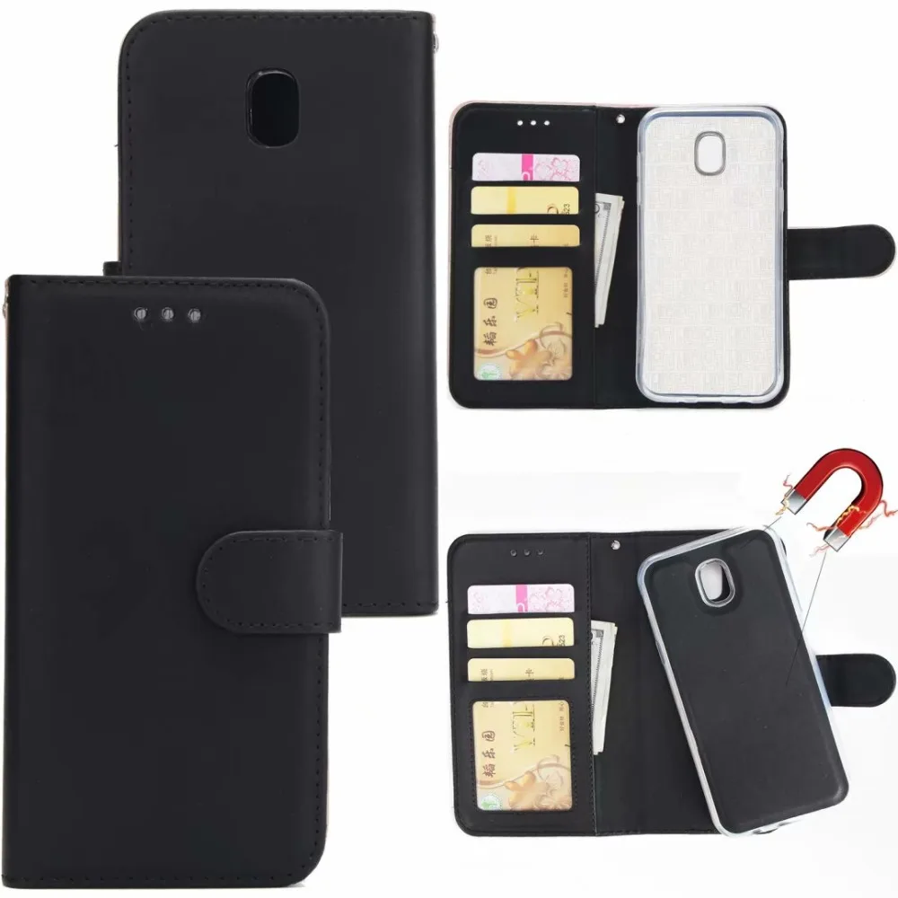 Магнитный кожаный чехол кошелек 2 в 1 для Samsung Note 20 10 9 S20 S10 S9 S8 телефона съемный