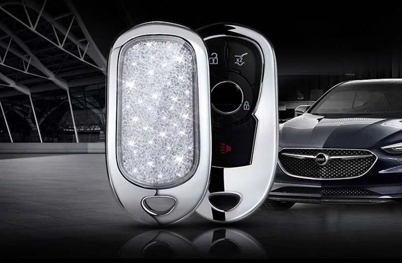 Автомобильный чехол для ключей, Алмазный чехол для buick для OPEL Vauxhall Astra Corsa ADAM Antara Meriva Zafira Insignia, комплект для стайлинга автомобиля