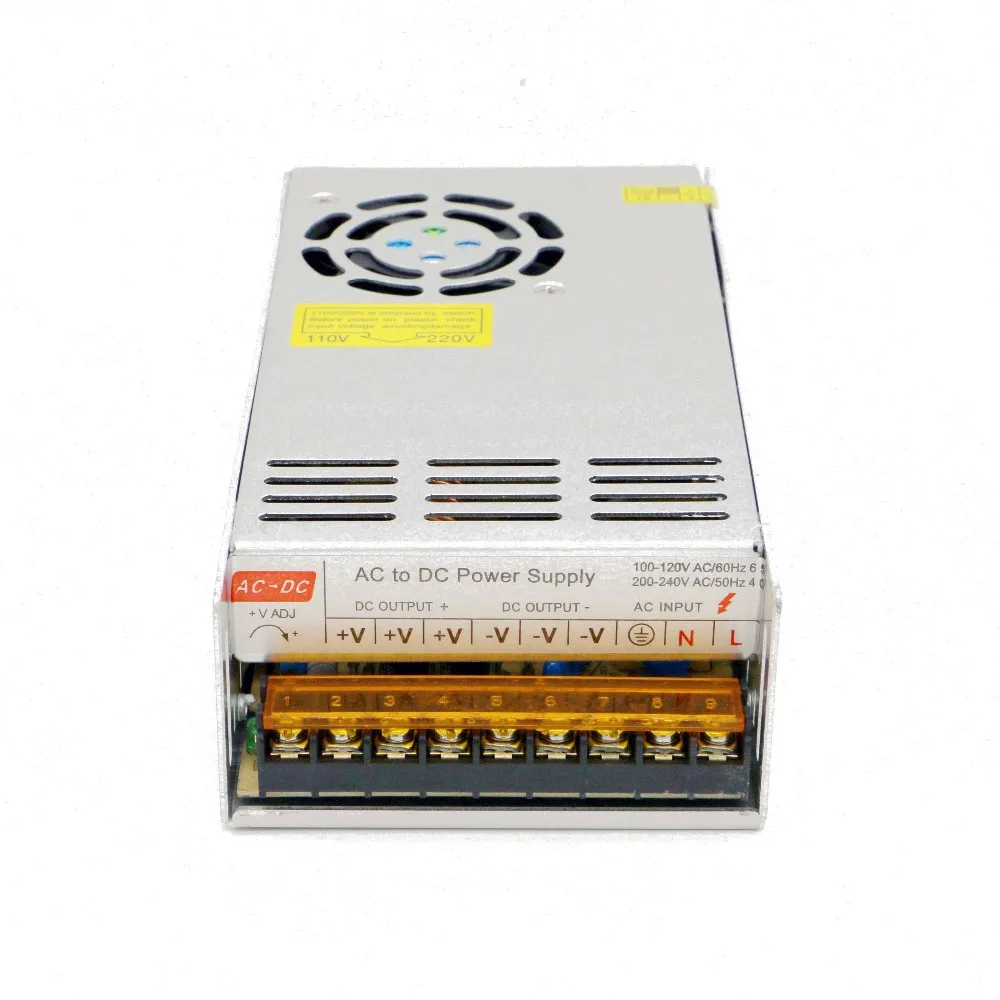 Smaller 12V 30A 360W Switch power supply 100-220VAC to 12VDC Power transformer board for Security surveillance | Электроника