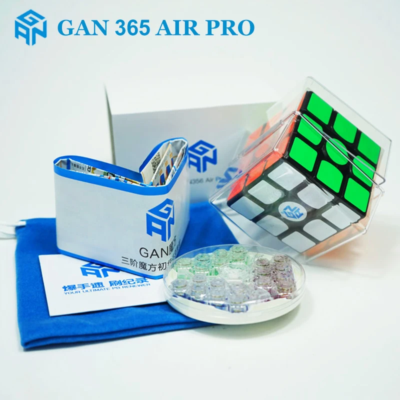 Gan 356 Air Pro Ган 356 Air Pro SM мастер-головоломка волшебных магнитных Скорость куб 3x3x3 профессиональный Ганс Cubo Magico Gan356 магниты игрушки для детей - Цвет: Gan 356 Air Pro