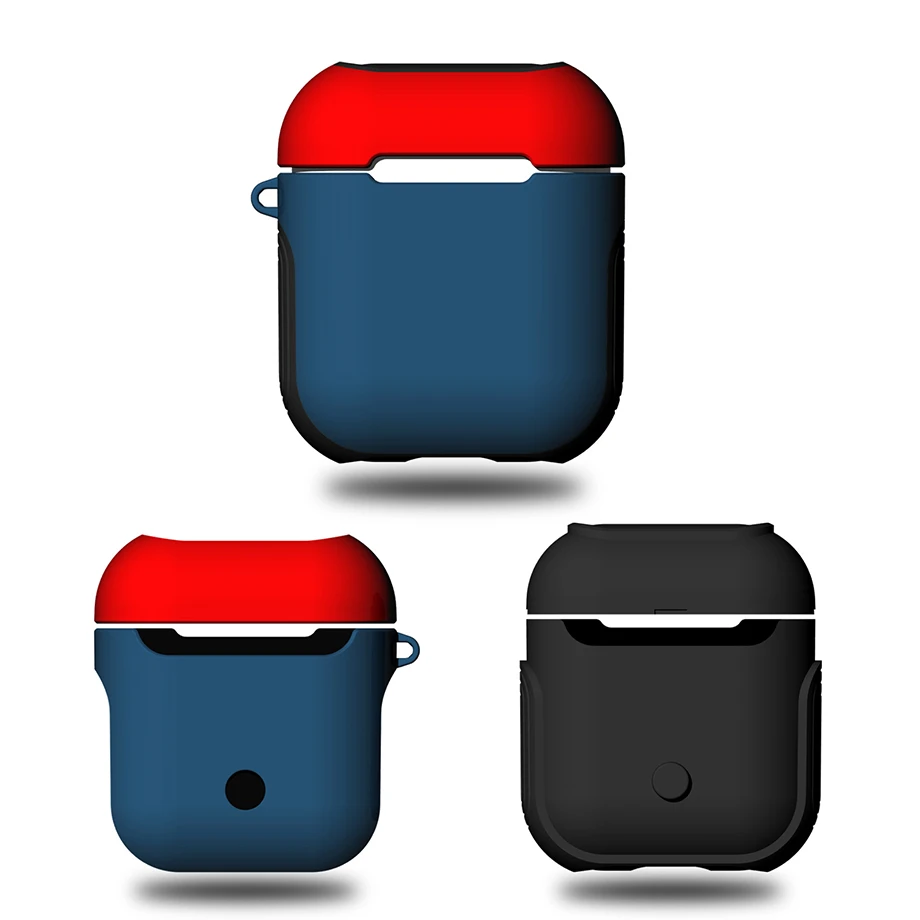 IKSNAIL чехол для наушников для Apple AirPod1 чехол для настоящих беспроводных Bluetooth наушников Air Pods чехол Защитный AirPod аксессуары