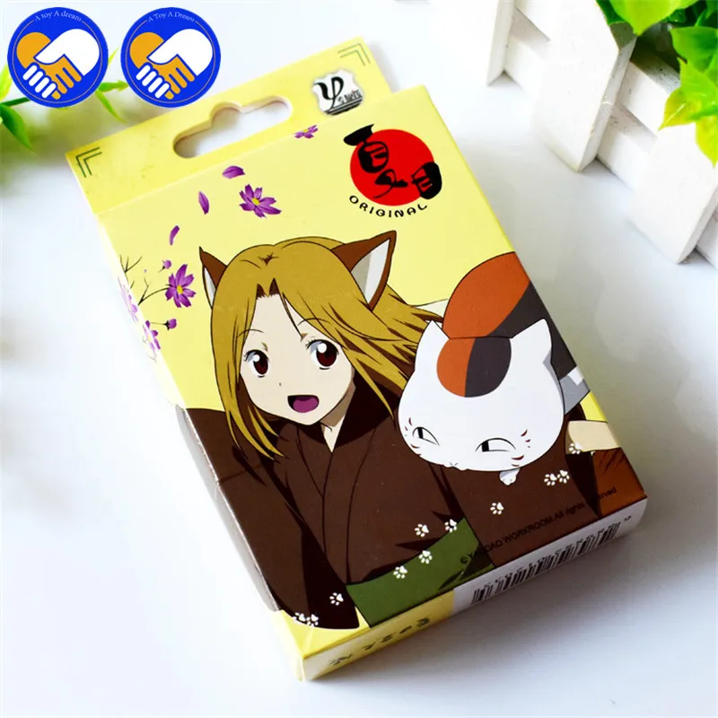 Новый 2 выбор 54 шт./упак. Аниме Нацумэ YUUJINCHOU игрушечные лошадки покер для игровая