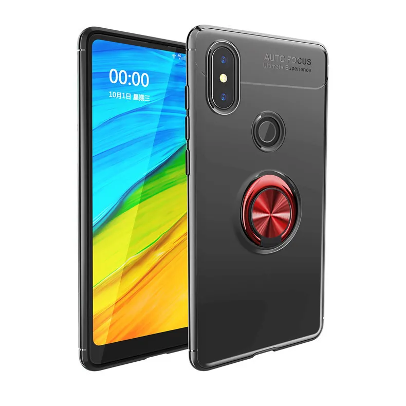 Чехол для Xiaomi Redmi Note 6 Pro, чехол для Redmi Note6 с магнитным кольцом на палец, задняя крышка для телефона, чехол для Xiaomi Redmi Note6 Pro