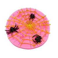 spider web lace frozen cake silicone printing mold handmade chocolate cake dessert decorative mold diy bakery baking gadgets new