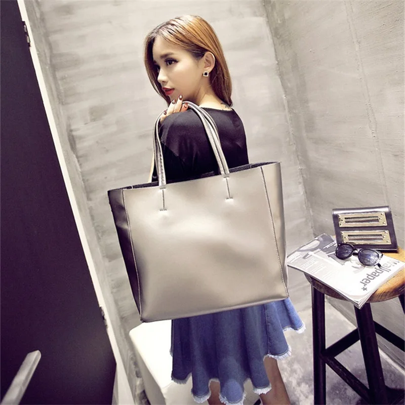 

Hot Sale Women Fashion Tote New Design Dual Use Shoulder Bag High Quality Handbag Female Crossbody Composite Bag Large Capacity