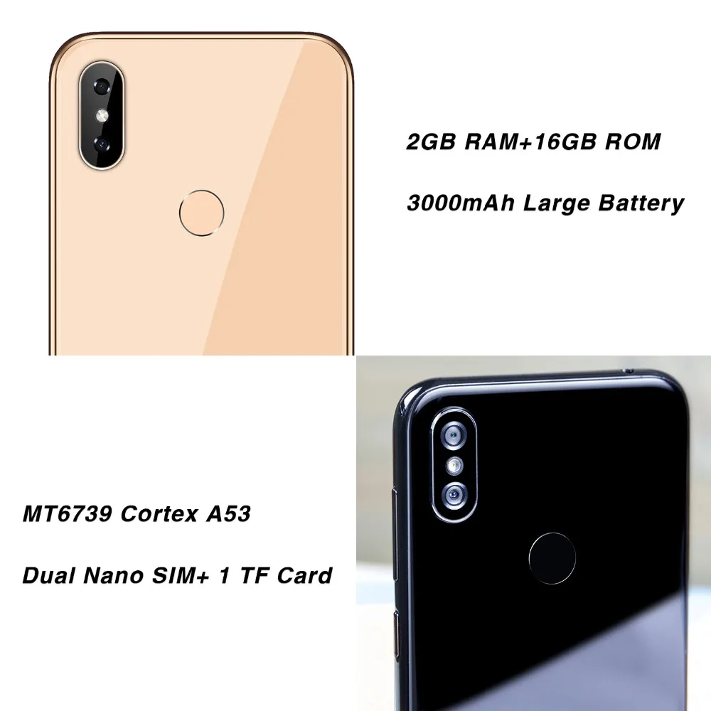 Смартфон OUKITEL C13 Pro мобильный телефон с четырёхъядерным процессором MT6739 ОЗУ 2 Гб