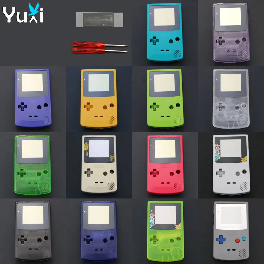 Пластиковый корпус YuXi Limited Edition Сменный Чехол для игровой консоли Gameboy Color GBC