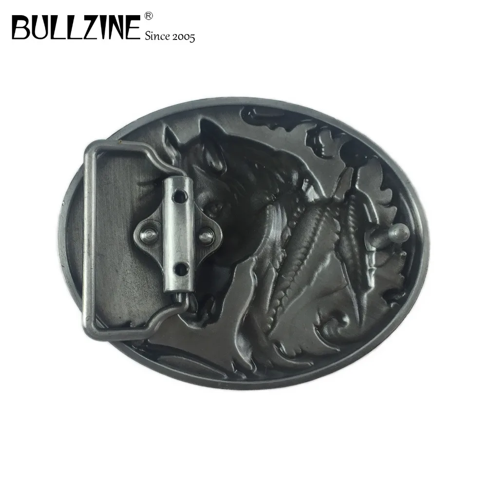 Bullzine горячая Распродажа западные лошадиного меха металлические пряжки ремня с