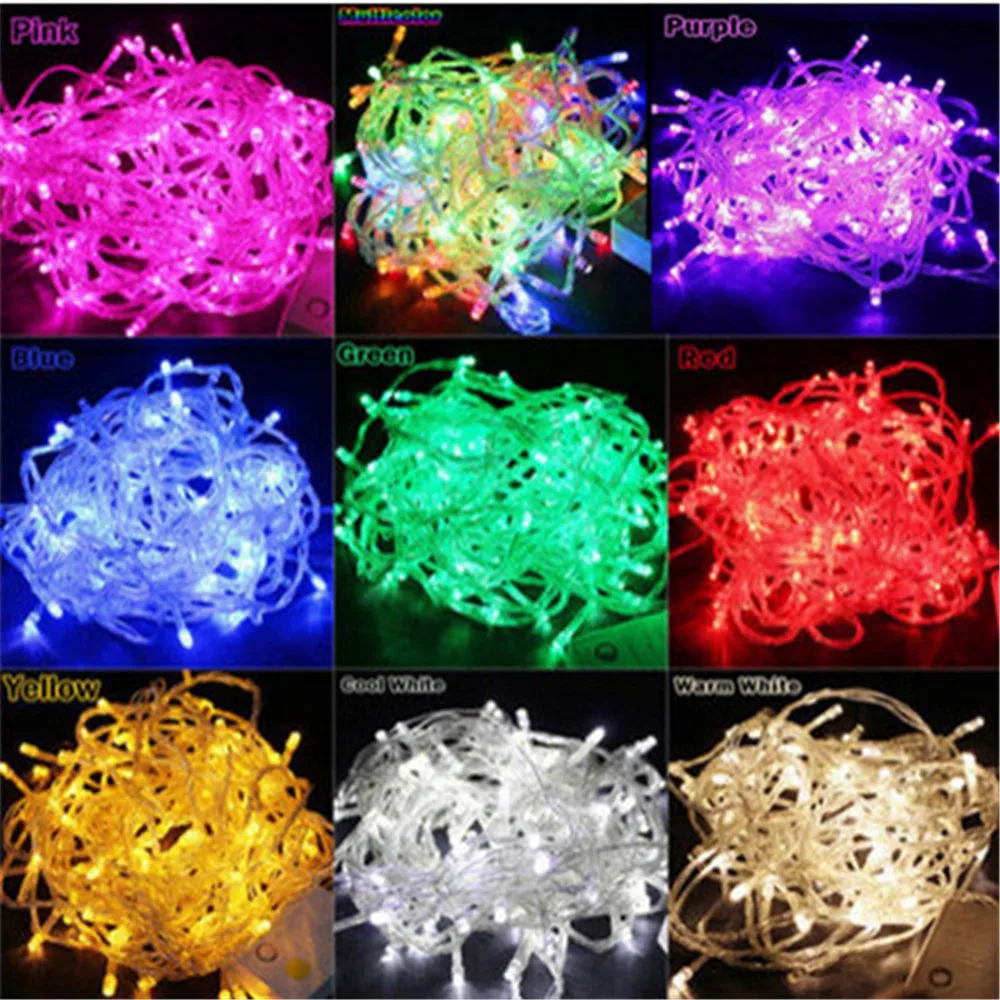 led fairy light string christmas light string holiday light 20m with controller Christmas decorations for Home holiday party