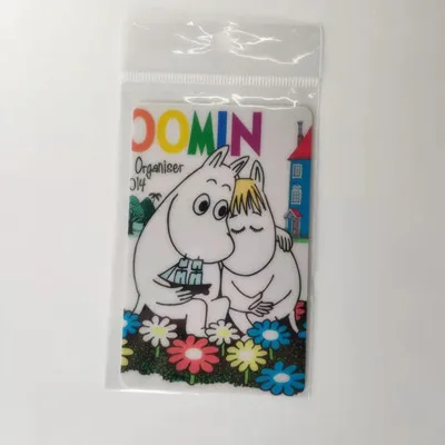 9 Moomin, новинка, наклейка на автобус, карточку, игрушка, наклейка, малыш, Муми, мультяшная наклейка, милый финский персонаж, наклейка на телефон, приятный цвет, наклейка - Цвет: 9