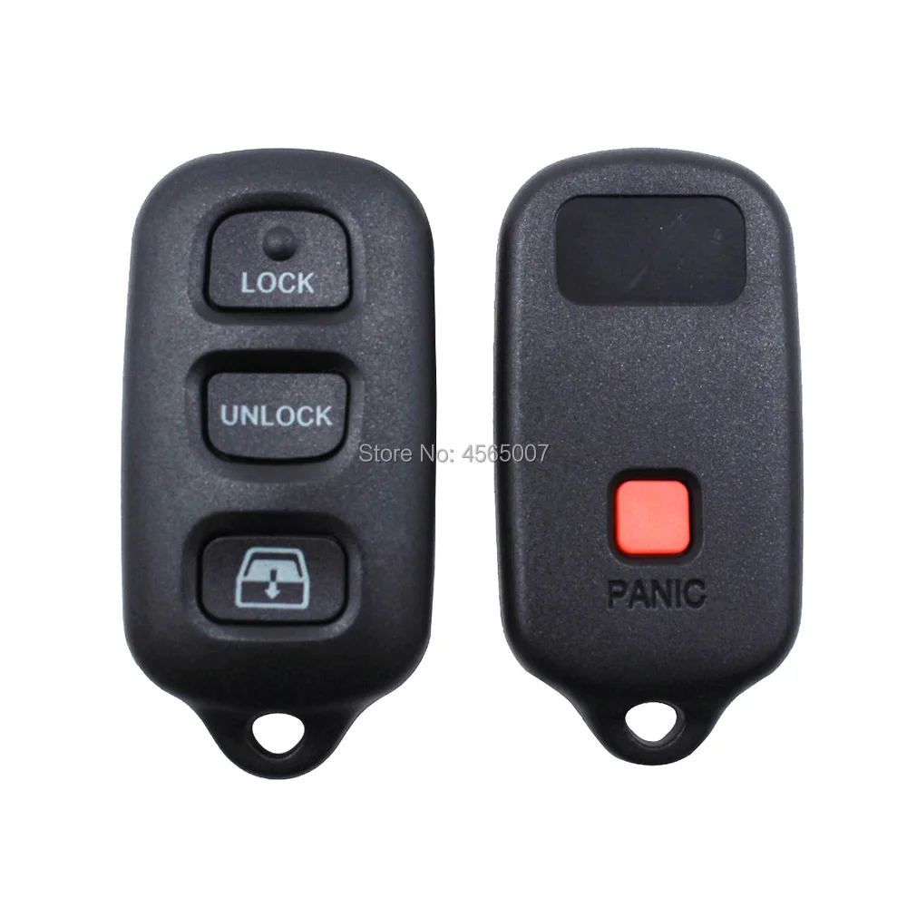 10 шт./лот чехол для автомобильного ключа TOYOTA RAV Cruiser 4Runner Camry Celica Echo Highlander Keyless Remote Key