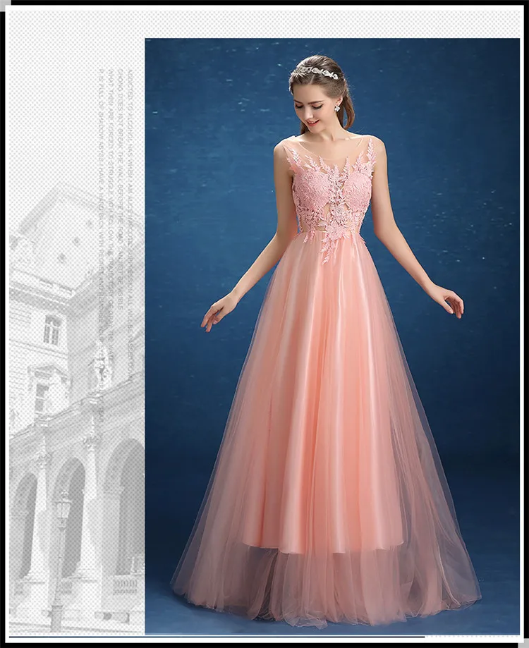 Банкетный вечернее платье 2016 новой весны плечи длинные председательствовал на