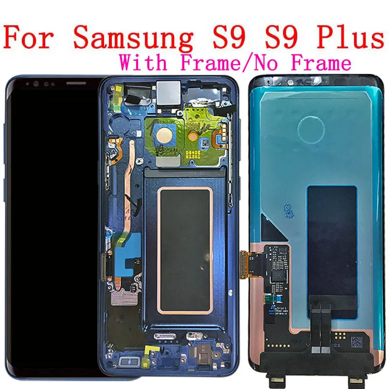 ЖК-дисплей для Samsung Galaxy S9 Plus с сенсорным экраном 5 8 дюйма и дигитайзером в сборе
