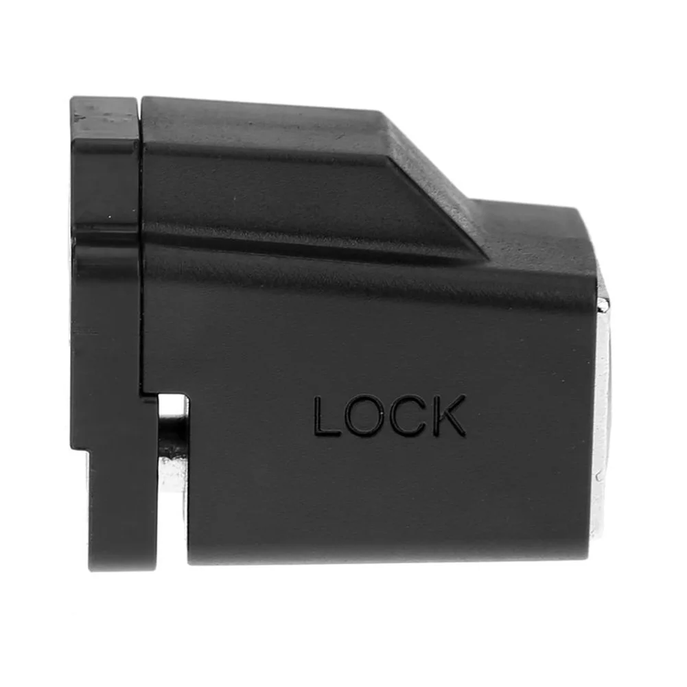 Ребенок с 2 клавишами защиты алюминиевого сплава противоскользящие черные