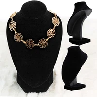new and hot 15cm10cm2215cm mannequin necklace jewelry pendant display stand holder show decorate jewelry display shelf