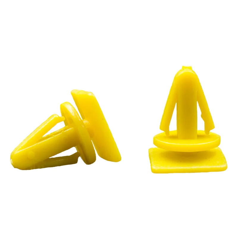 100 Pieces Yellow Car Interior Door Card Trim Panel Plastic Moulding Retaining Clips Snaps Fasteners For Hyundai | Автомобили и
