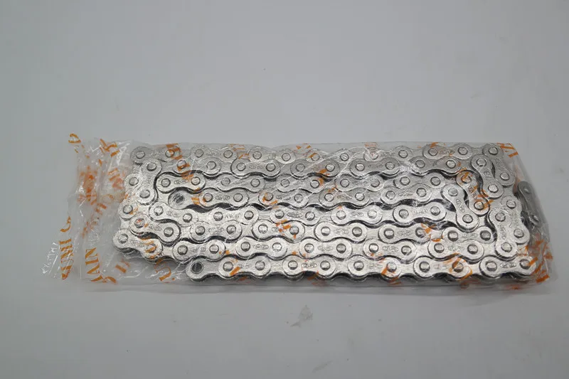 Izumi Односкоростной велосипед 1/8 fixie с фиксированной передачей Велосипед цепь цикл 102L серебряный цвет город Складная цепь