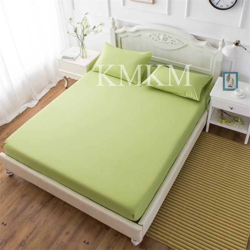 Мягкий яркий наматрасник эластичные простыни комфортные наволочки сплошной