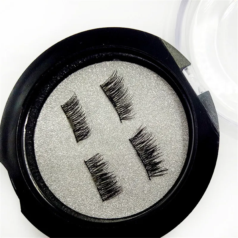 Высококачественные 3D ресницы магнитные Накладные Многоразовые крест Толстые