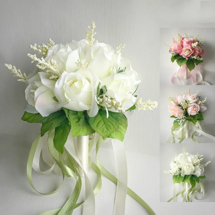 

Pretty Bridal Hands Bouquet Wedding Gossamer Hand Bouquet Simulation Flower Ball Photography Studio Props Wedding Wedding Flower