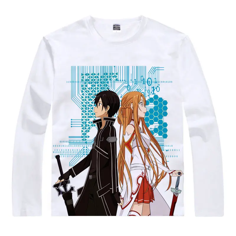 Обувь для вечеринки в Стиле косплей Sword Art Online (SAO) футболка Синон мужская рубашка с