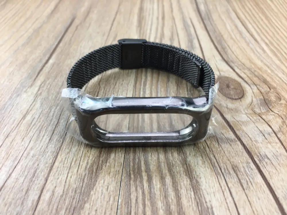 Оригинальный металлический браслет Mi band 2 из нержавеющей стали для Xiaomi Band
