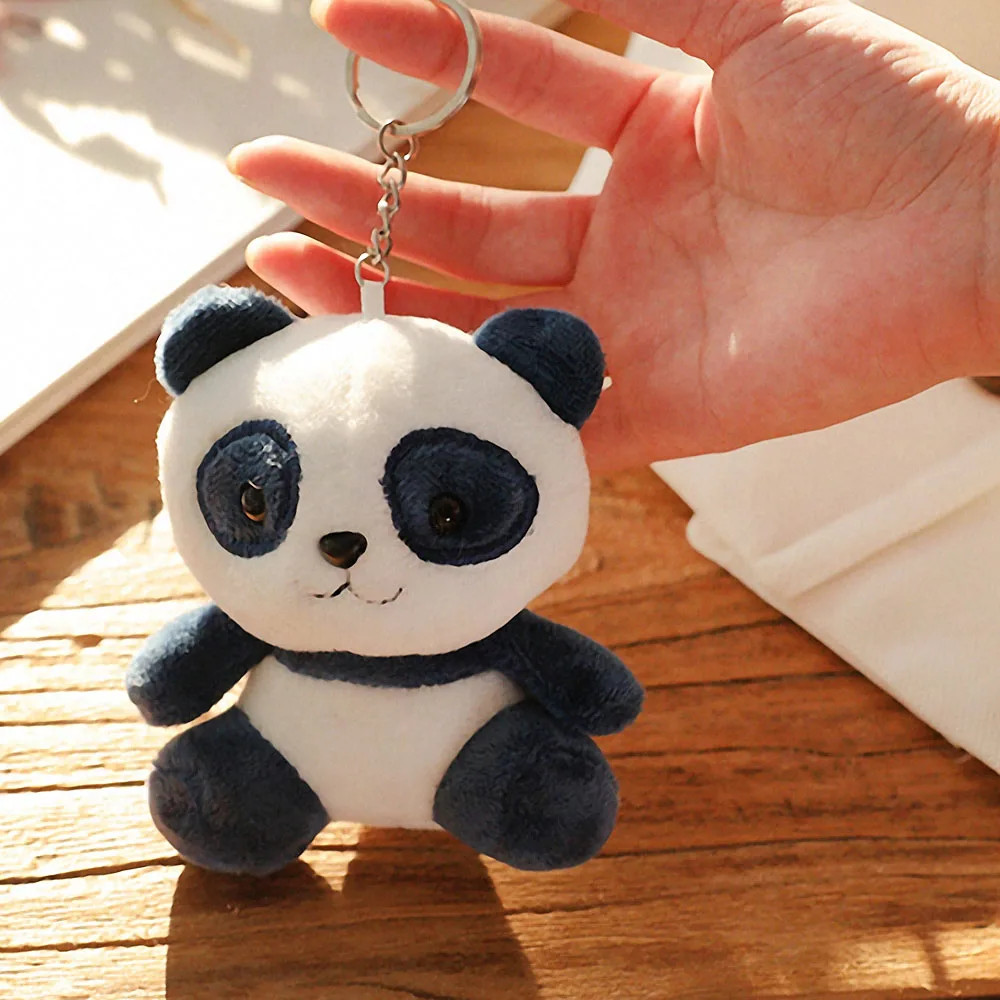 10 см Мягкая панда плюшевые животные игрушки для детей Дети брелок кукла подвеска