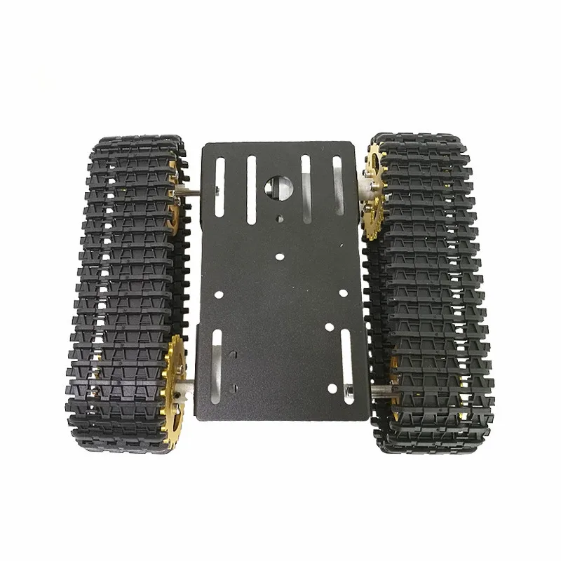 Новинка Мини T101 умный робот танк шасси гусеничный автомобиль платформа с мотором