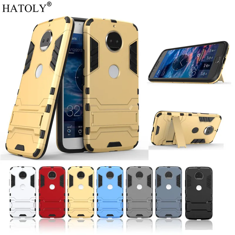Чехол HATOLY для Motorola Moto G5S ударопрочный силиконовый резиновый жесткий чехол