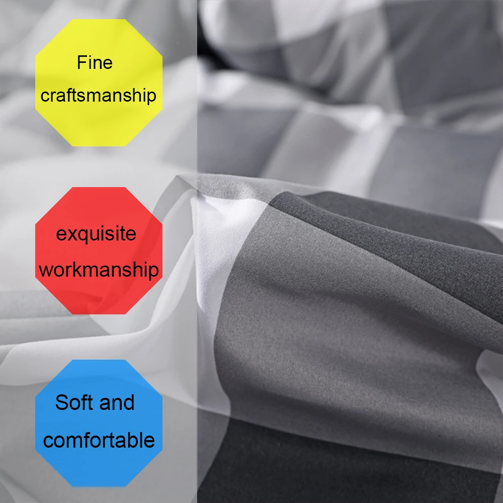 Постельное белье Комплект постельного белья в скандинавском стиле мягкое