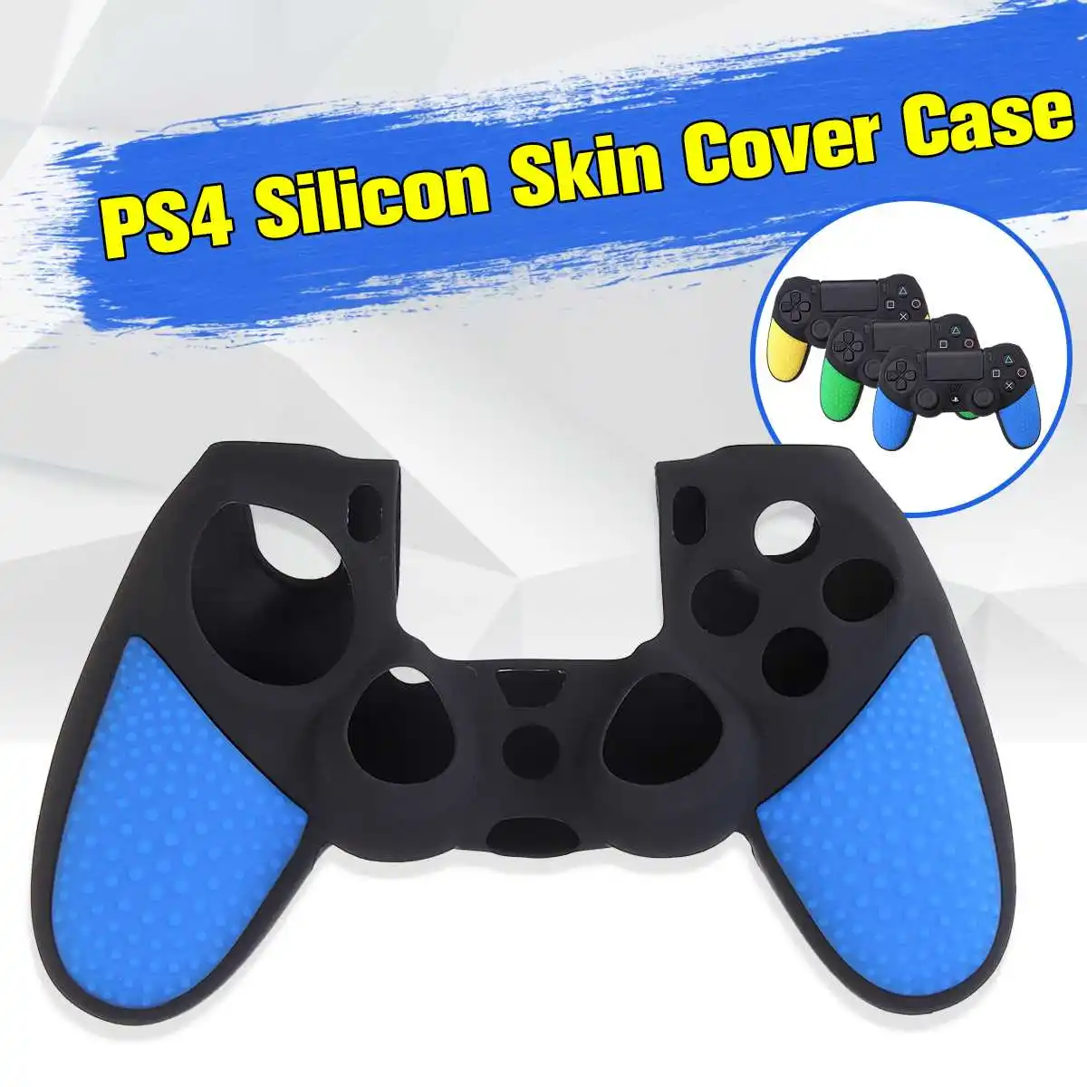 Для SONY для Playstation 4 PS4 3 цвета силиконовый чехол Защитная кожа для Dualshock 4 игровой контроллер защитный прочный