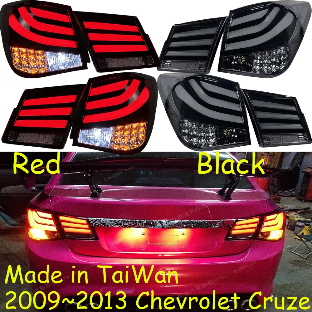 2009 ~ 2013 год хвост светильник для Chevrolet Cruze подходит седан автомобильные аксессуары