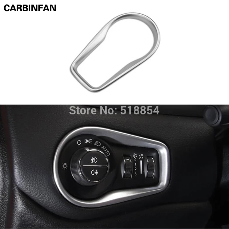 ABS Хромированная матовая противотуманная фара с регулировкой кнопки управления