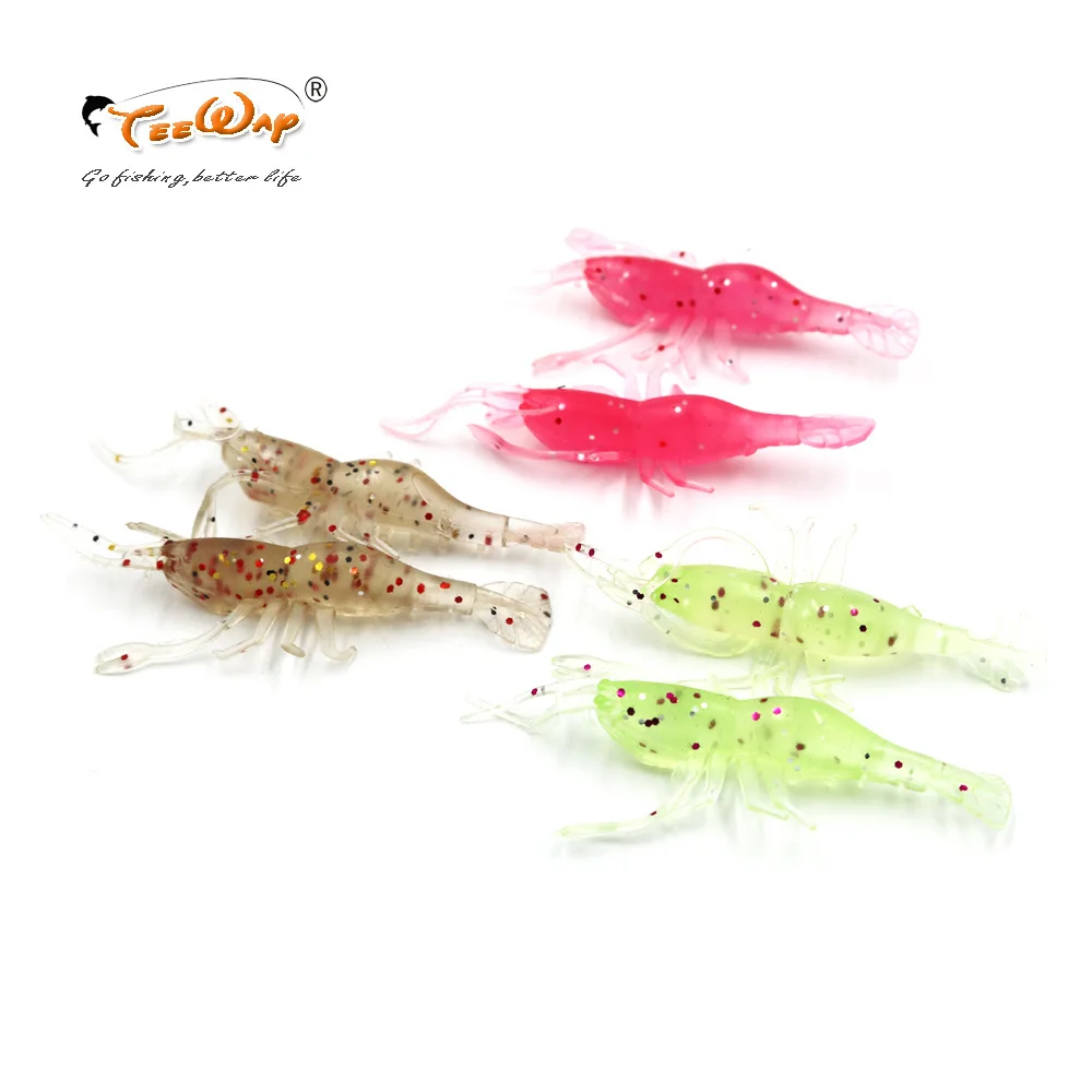 Teeway 6 шт. искусственная рыболовная приманка 24 г/лот мягкая блесна Япония Шед