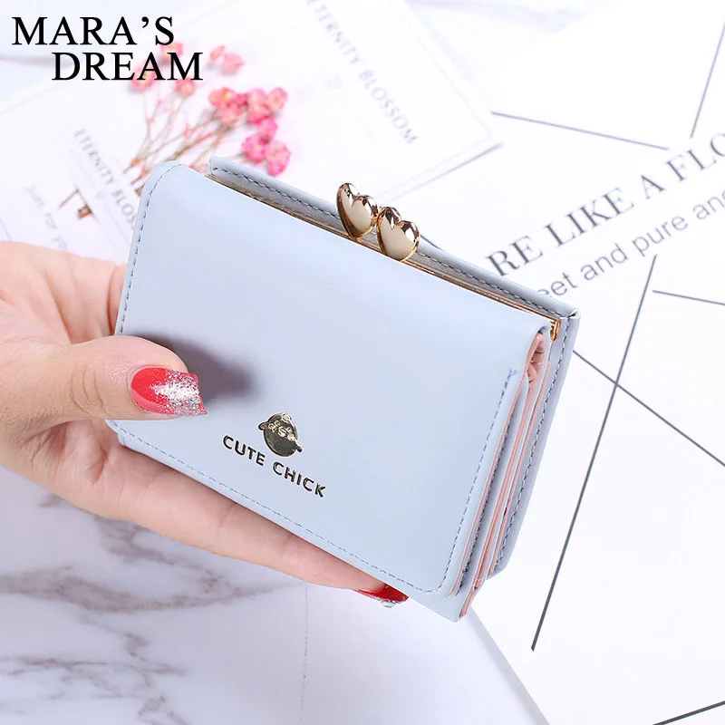Mara's Dream 2018 женский кошелек с милым котом маленький на молнии для девушек