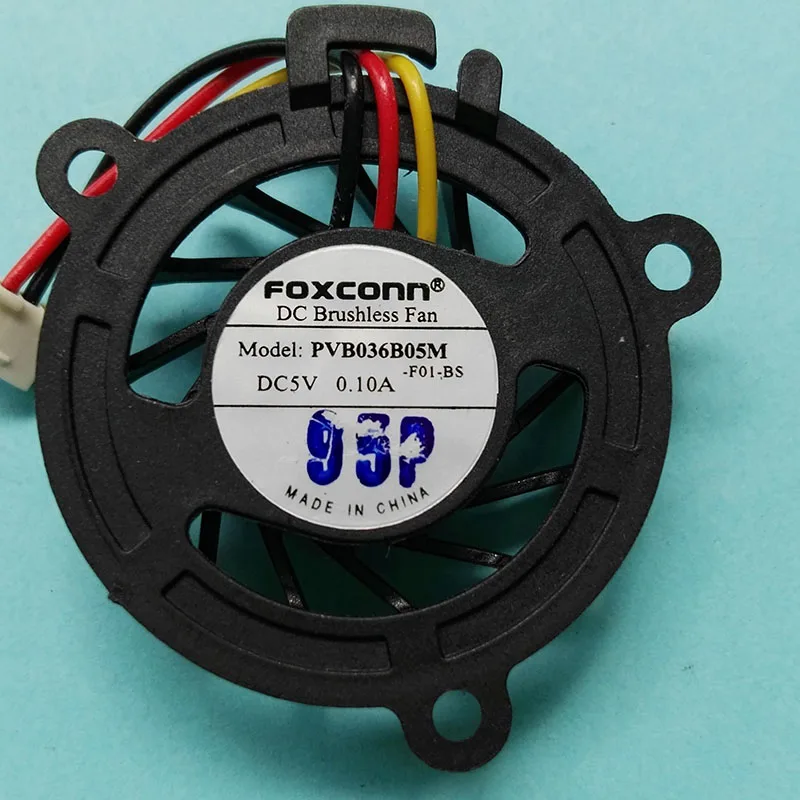 Вентилятор для процессора Foxconn PVB036B05M F01-BS В постоянного тока ad2705ux-qb3 А охлаждающий