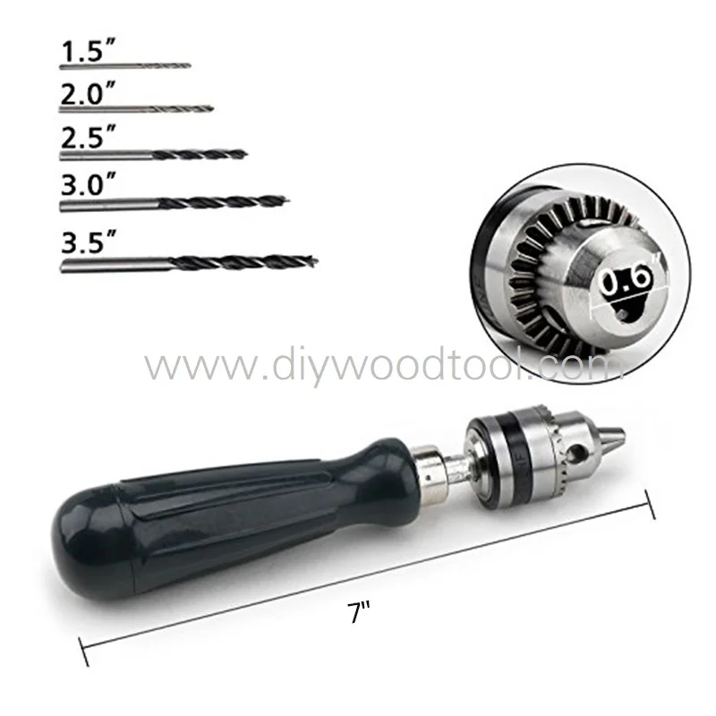 Набор ручных Сверл с зажимом ключ 5 шт. сверла|Детали инструментов| |