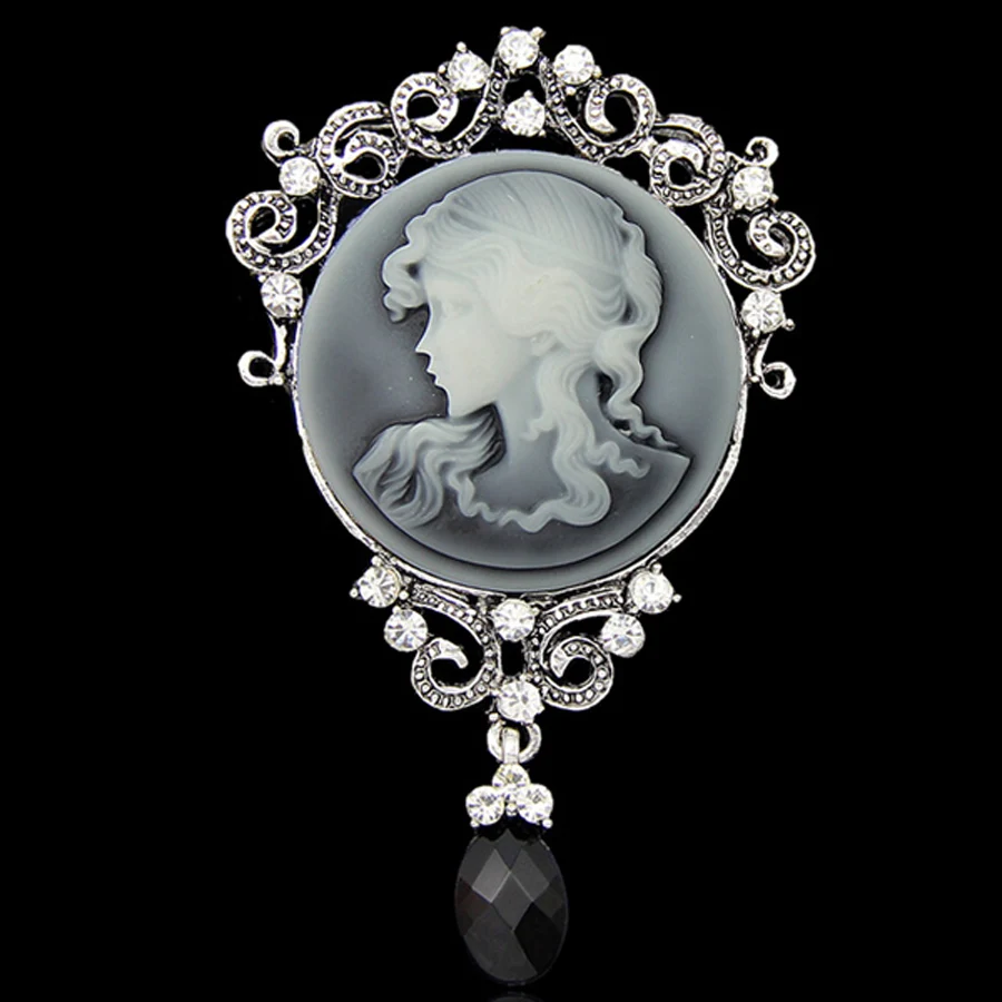 Женская Винтажная брошь в виде драгоценных камней|brooches for women|rhinestone broochfairy brooch |