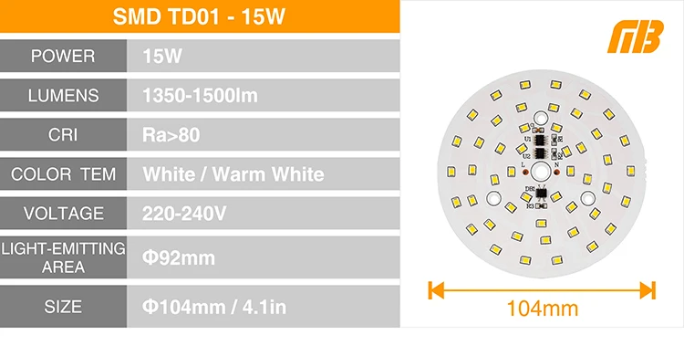 Светодиодный чип SMD2835 18 Вт, 15 Вт, 12 Вт, 9 Вт, 7 Вт, 5 Вт, 3 Вт, переменный ток, 220 В, умный IC светодиодный светильник, сделай сам, светодиодный светильник, уличный прожекторная софитная лампа светильник