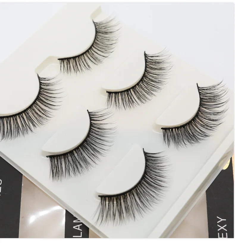 3D норковые ресницы натуральные длинные накладные драматический объем