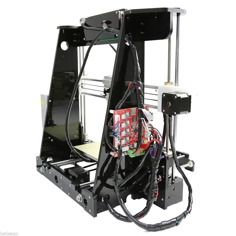 Дешевые 3d принтер A8 Обновленная новая материнская плата Reprap Prusa I3 DIY Impressora 3d