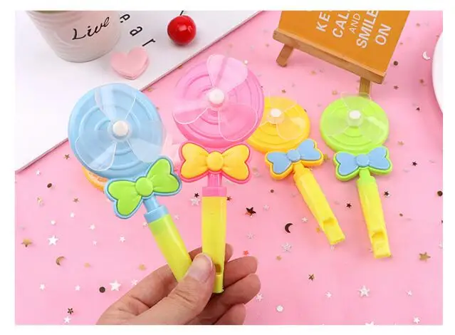 Новая игрушка ностальгия карамельного цвета большая ветряная мельница свисток