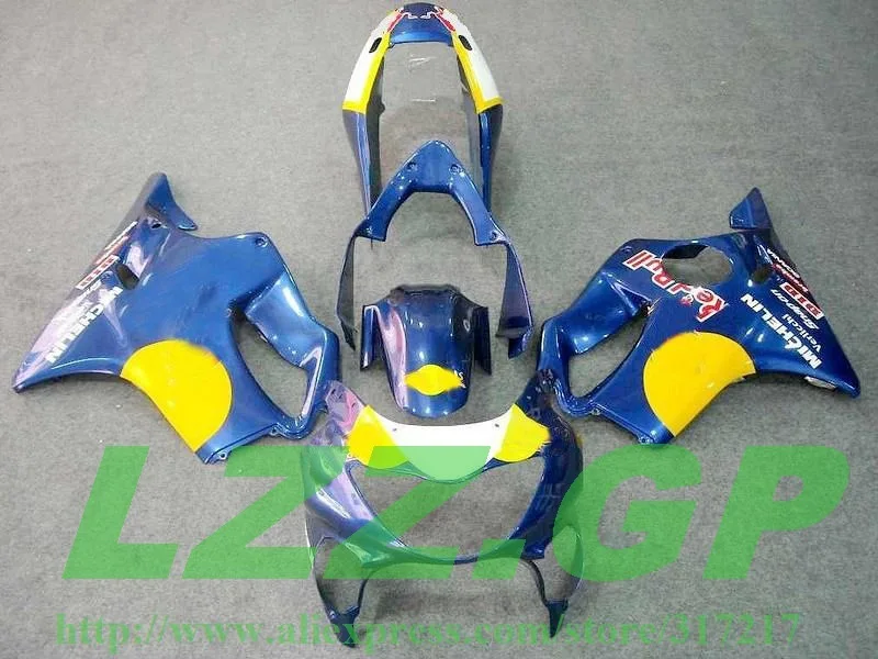 

Blue/Yellow e326 Fairing parts for HONDA CBR600 F4 99 00 CBR600F4 1999 2000 CBR600 99 00 motorcycle fairing kits LZZ.GP