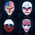 Payday 2 маска ограбление ДалласВолкцепиКосплей хокстона Хэллоуин ужас маска клоуна маска маскарад