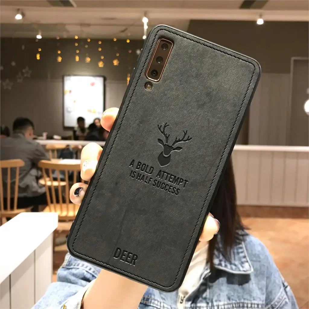 Тканевый чехол с рисунком оленя для XiaoMi 8 9 A2 Lite A1 5X 6X MIX MAX 3 F1 Play RedMi 6A 5A 6 Pro 5 Plus Note 7 4X S2