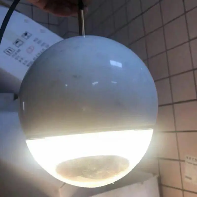 구매 복도 글로브 볼 샹들리에 Led 펜던트 조명기구, 현대 레스토랑 바 조명, 침대 머리맡 램프, 공부 Led 행잉 라이트, 1 개