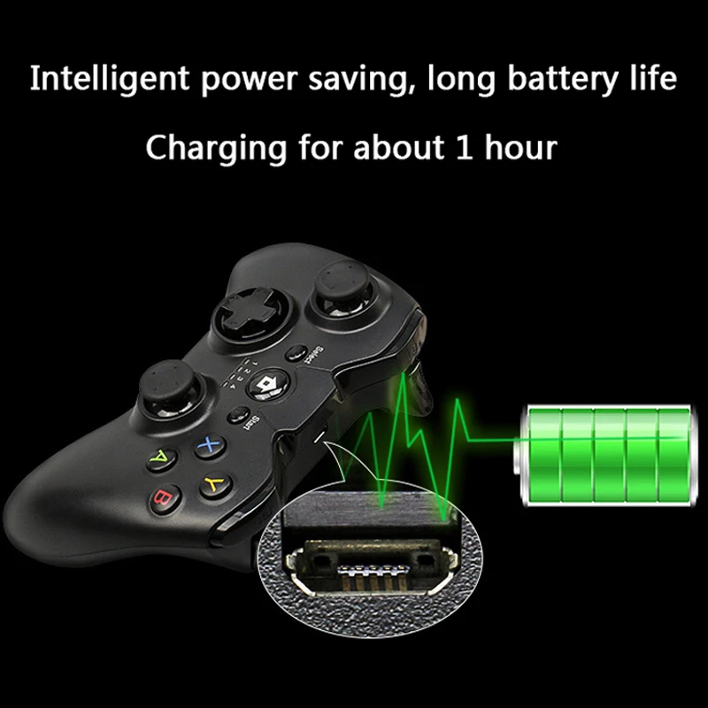 Беспроводной Bluetooth геймпад C9 для iOS Android ПК ТВ Sony PS3 игровой контроллер джойстик