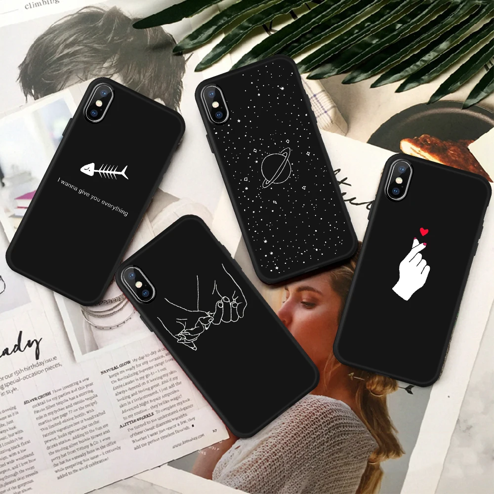 Цветной чехол из ТПУ для iPhone 7 6s 6 8 Plus X матовый Силиконовый XR XS Max |